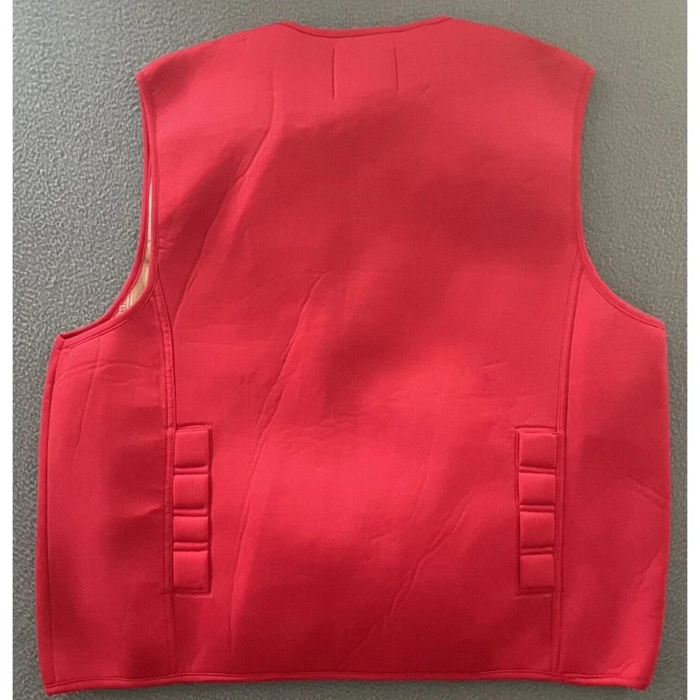 First‎ Down Red Sleeveless Vest 100% Polyester